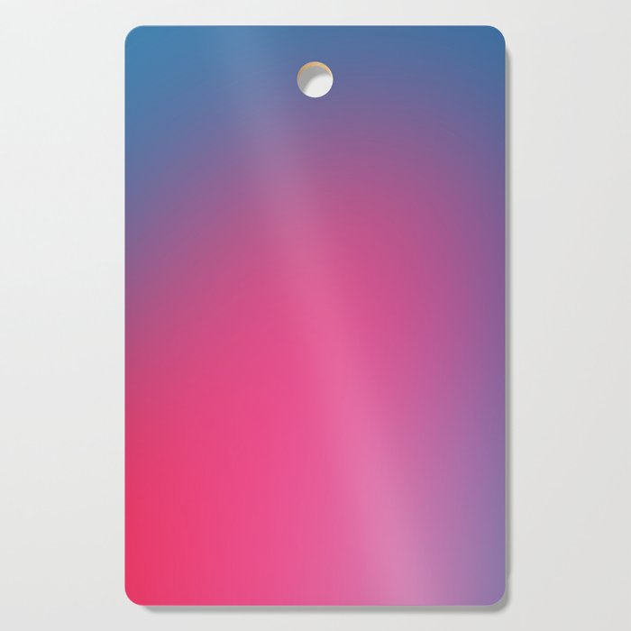 Glowy Blue And Pink Gradient Cutting Board Gallery Image 1