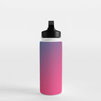 Glowy Blue And Pink Gradient Water Bottle Gallery Image 3