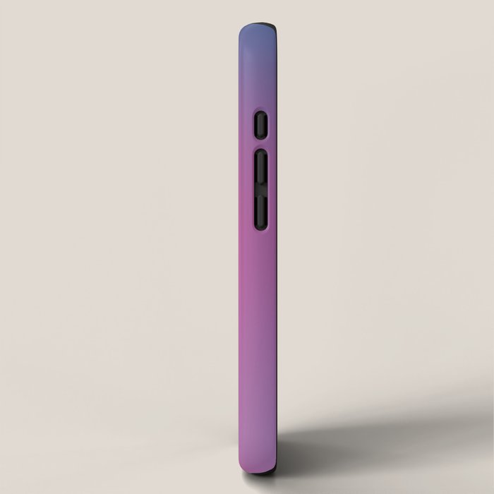 Glowy Blue And Pink Gradient iPhone Case Gallery Image 2