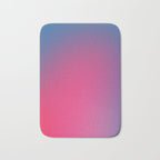 Glowy Blue And Pink Gradient Bath Mat Gallery Image 1