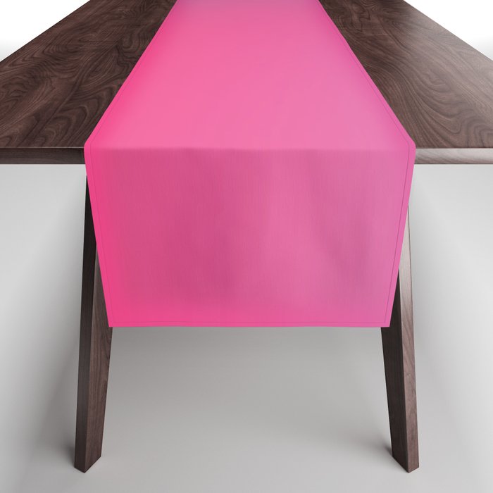 Glowy Blue And Pink Gradient Table Runner Gallery Image 1