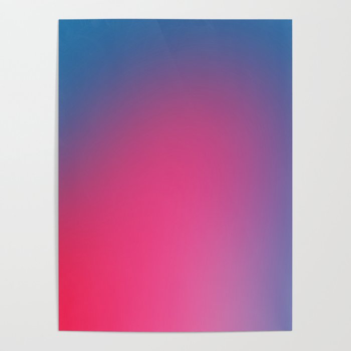 Glowy Blue And Pink Gradient Poster Gallery Image 4