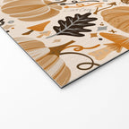 Pumpkin Confetti - Orange on Cream Welcome Mat Gallery Image 2