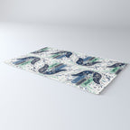 Hamsa Hand - Navy Palette Rug Gallery Image 3