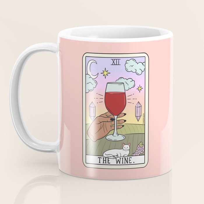 WINE READING (DARK) Coffee Mug Gallery Image 3