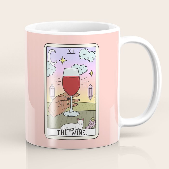 WINE READING (DARK) Coffee Mug Gallery Image 1