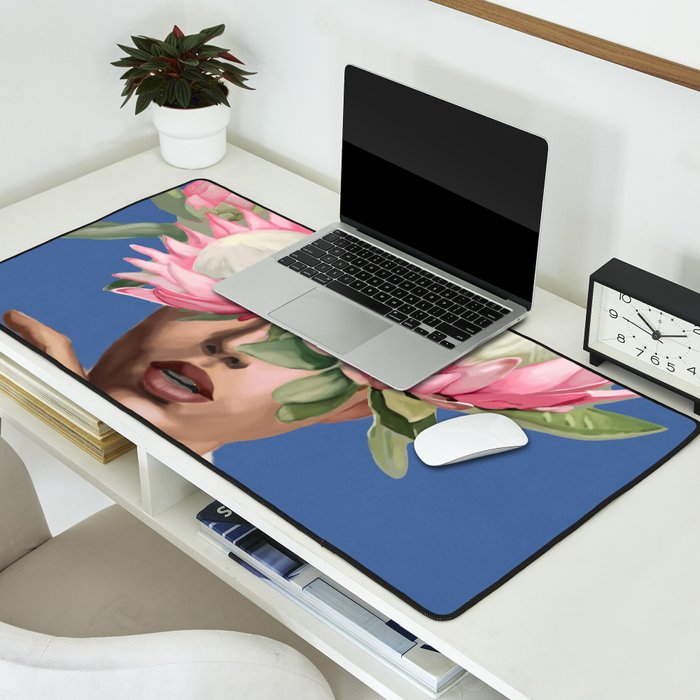 Floral Elegance 2 Desk Mat Gallery Image 2