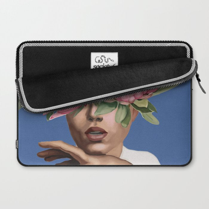 Floral Elegance 2 Laptop Sleeve Gallery Image 2