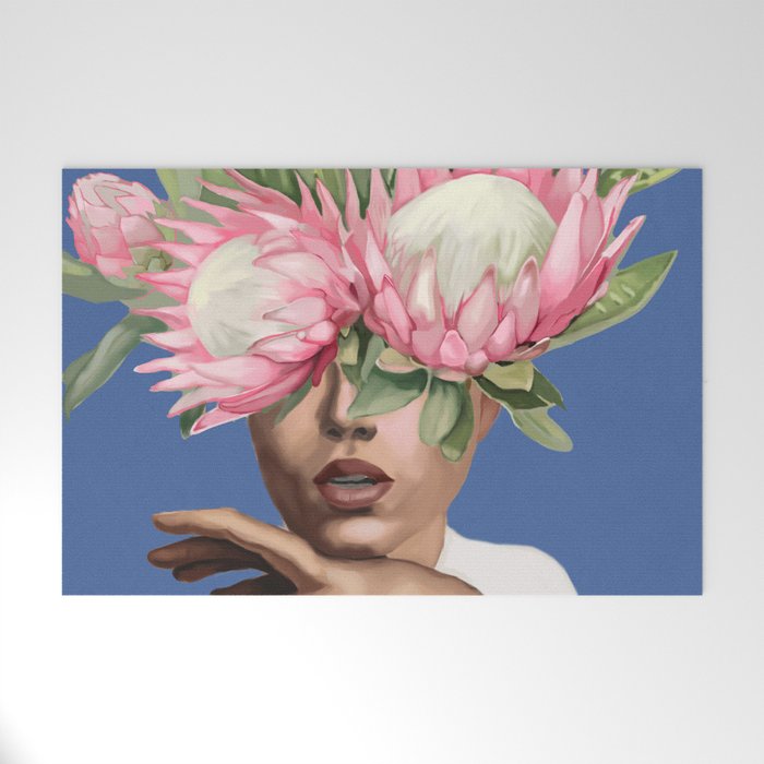 Floral Elegance 2 Welcome Mat Gallery Image 1