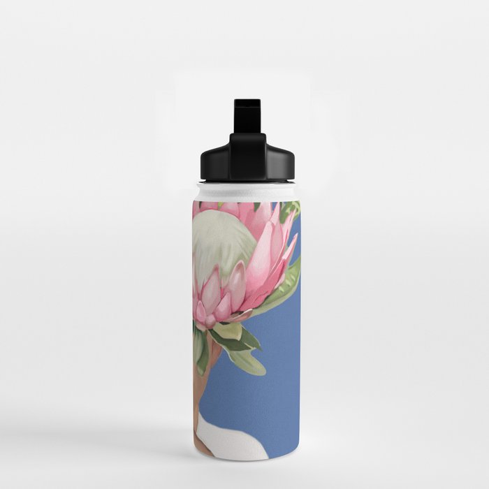 Floral Elegance 2 Water Bottle Gallery Image 2
