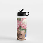Floral Elegance 2 Water Bottle Gallery Image 1