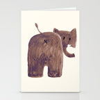Elephant's butt Stationery Card Gallery Image 2