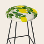 Summer Lemons / Tropical Fruit Series Stool Gallery Image 2