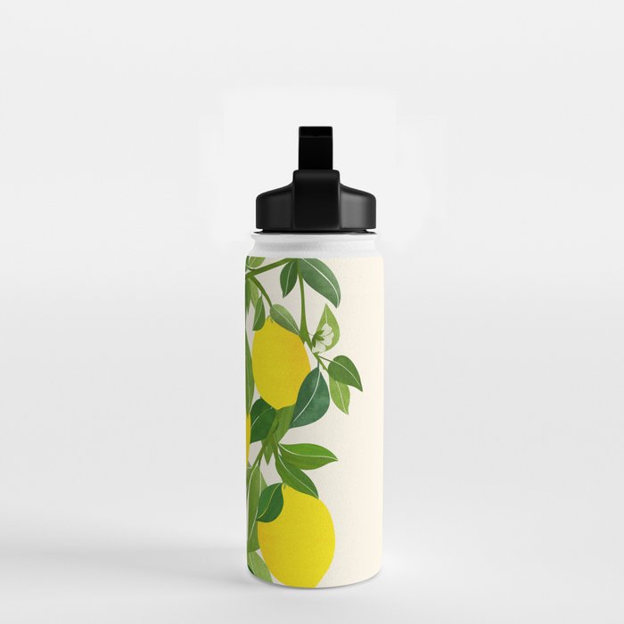 Summer Lemons / Tropical Fruit Series Water Bottle Gallery Image 2