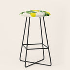 Summer Lemons / Tropical Fruit Series Stool Gallery Image 1