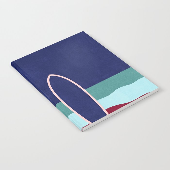 LANDSHAPES - Beach - night Notebook Gallery Image 1