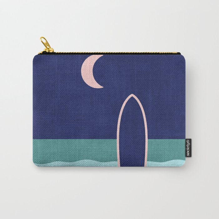LANDSHAPES - Beach - night Carry All Pouch Gallery Image 1