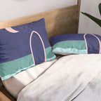 LANDSHAPES - Beach - night Pillow Sham Gallery Image 2