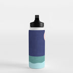 LANDSHAPES - Beach - night Water Bottle Gallery Image 3