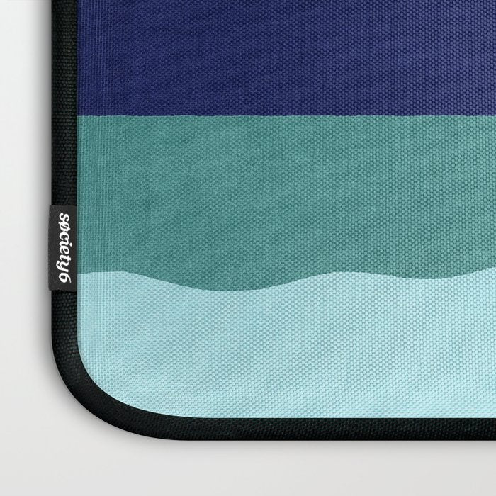 LANDSHAPES - Beach - night Laptop Sleeve Gallery Image 3