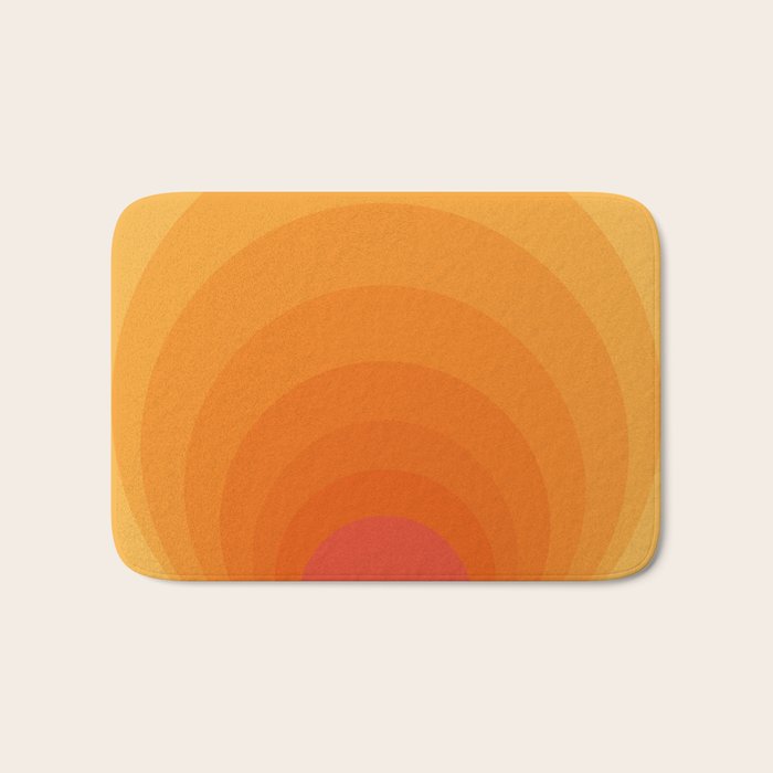 Sun Spiral | Bauhaus I Bath Mat Gallery Image 1
