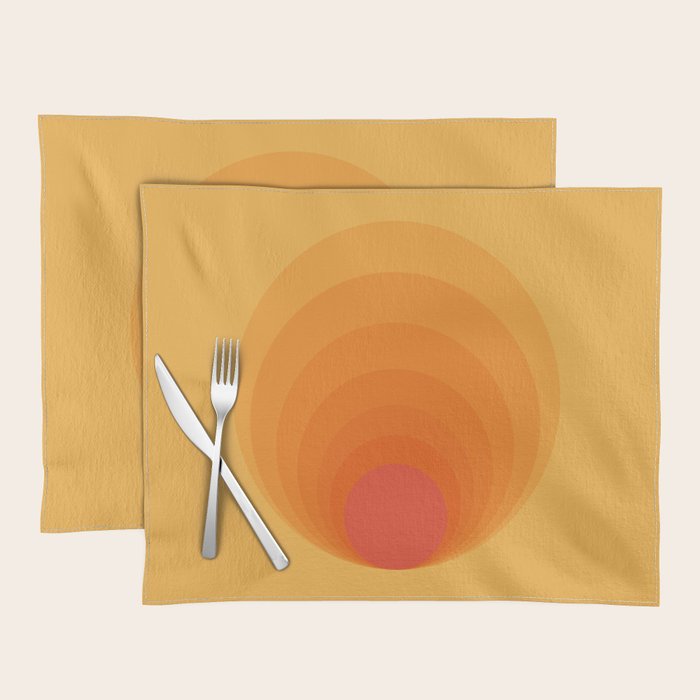 Sun Spiral | Bauhaus I Placemat Gallery Image 1
