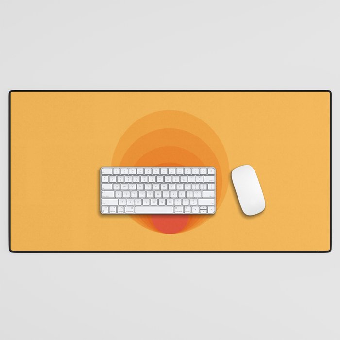 Sun Spiral | Bauhaus I Desk Mat Gallery Image 1