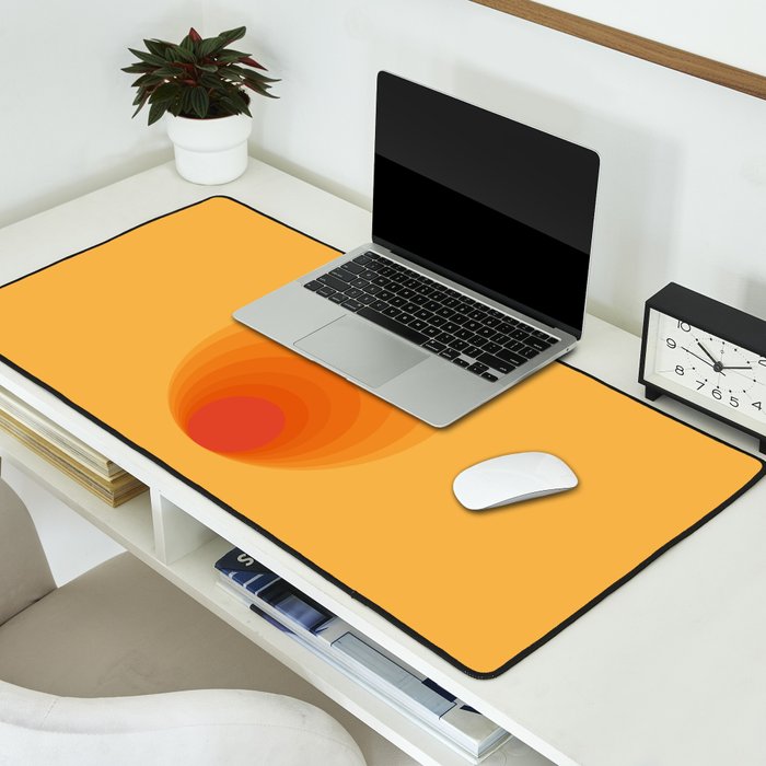 Sun Spiral | Bauhaus I Desk Mat Gallery Image 2