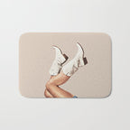 These Boots - Neutral Beige Bath Mat Gallery Image 1