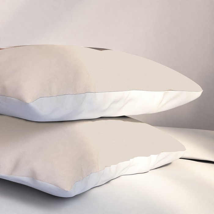 These Boots - Neutral Beige Pillow Sham Gallery Image 3