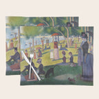 A Sunday on La Grande Jatte by Georges Seurat, 1884 Placemat Gallery Image 1