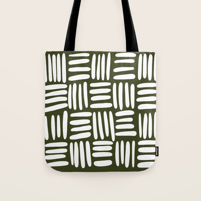 Boho (Olive Green) Tote Bag Gallery Image 1