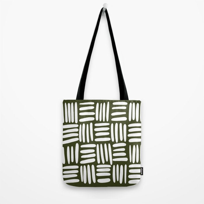 Boho (Olive Green) Tote Bag Gallery Image 2