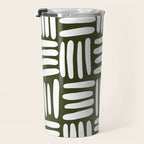 Boho (Olive Green) Travel Mug Gallery Image 3