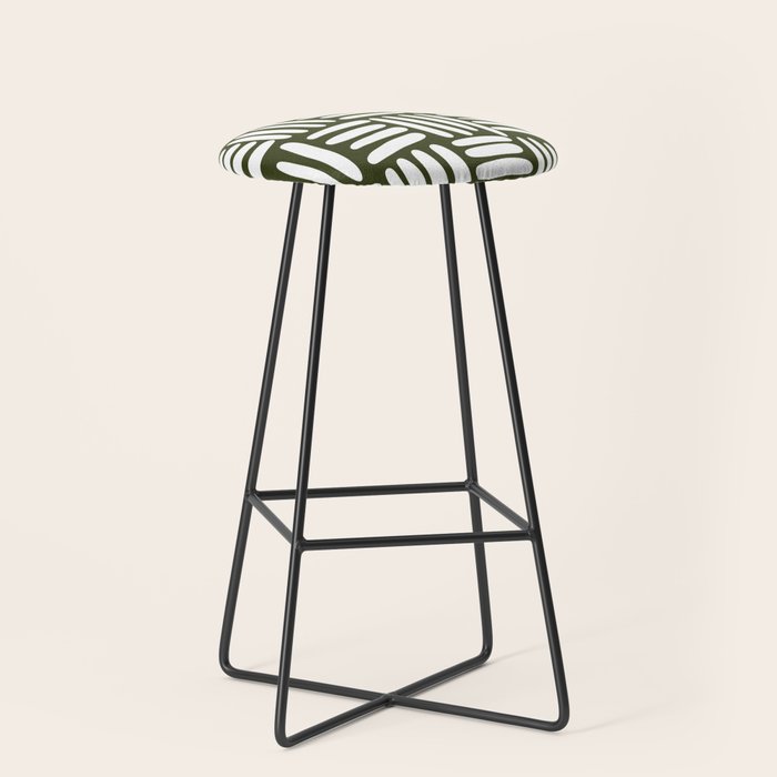 Boho (Olive Green) Stool Gallery Image 1