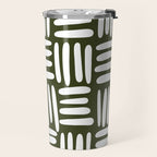 Boho (Olive Green) Travel Mug Gallery Image 2