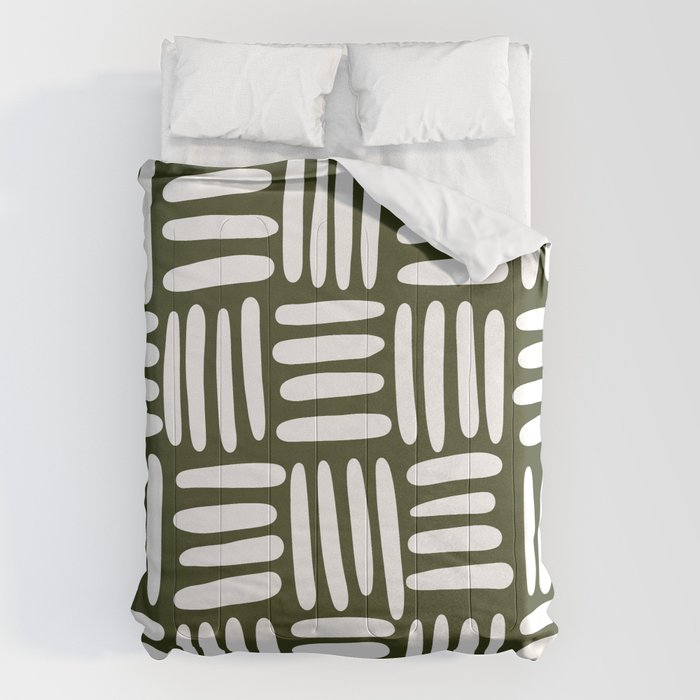 Boho (Olive Green) Comforter Gallery Image 1