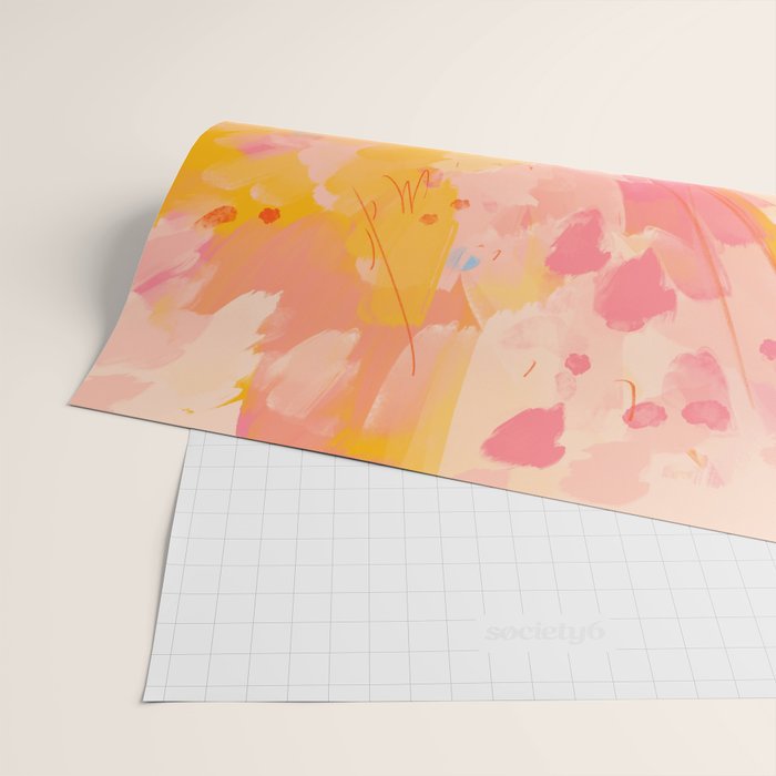 "O How Beautifully You Are Learning To Live Fully Right Where You Are." Wrapping Paper Gallery Image 2