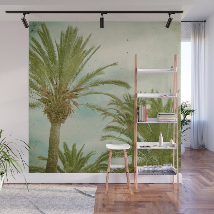 Palm Trees Wall Mural Gallery Image 1