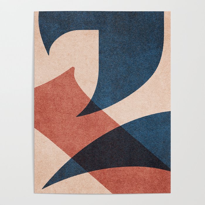 ABSTRACT ALPHABET / Gothic D Poster Gallery Image 1