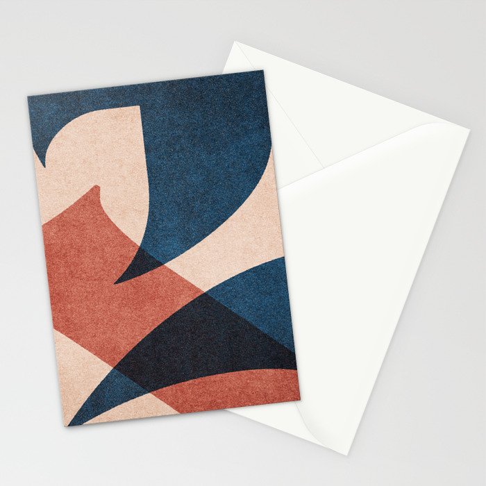 ABSTRACT ALPHABET / Gothic D Stationery Card Gallery Image 2