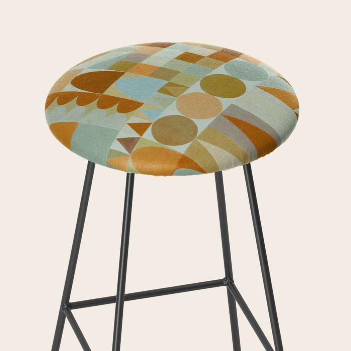Geometric Shapes & Colors #2 Stool Gallery Image 2