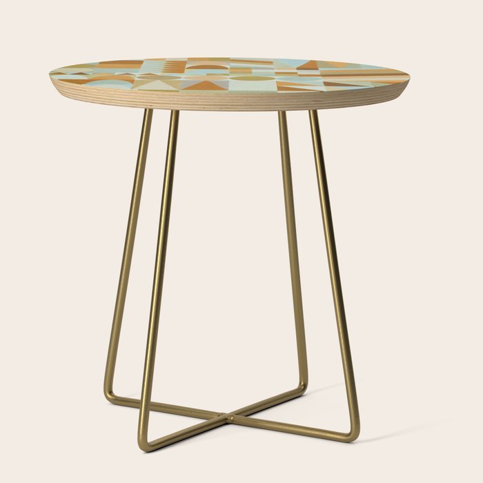Geometric Shapes & Colors #2 Side Table Gallery Image 1