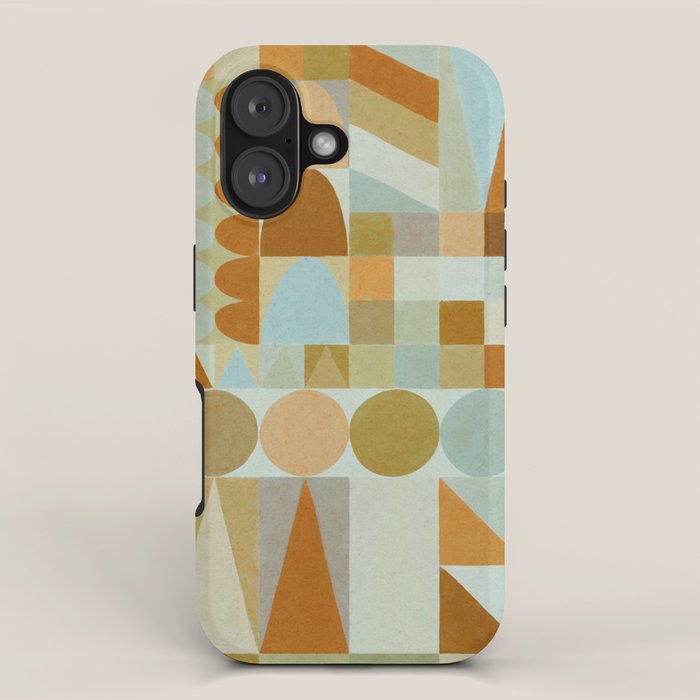 Geometric Shapes & Colors #2 iPhone Case Gallery Image 1