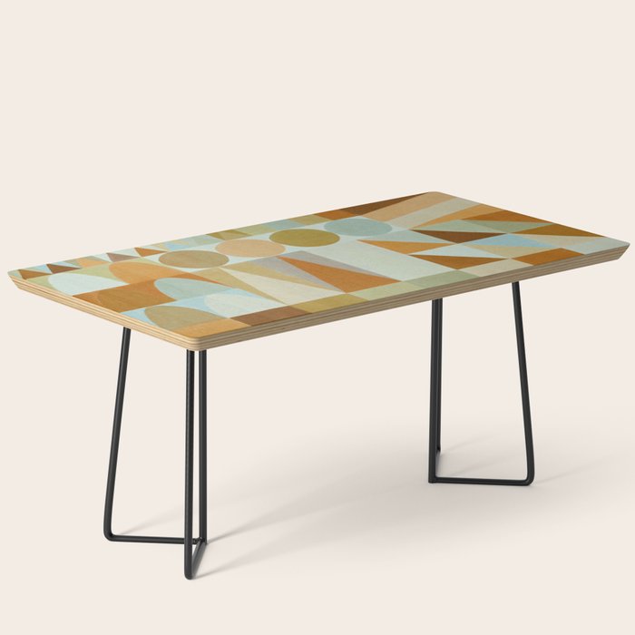 Geometric Shapes & Colors #2 Coffee Table Gallery Image 1