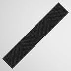 boho hexagon stripes - charcoal Table Runner Gallery Image 3