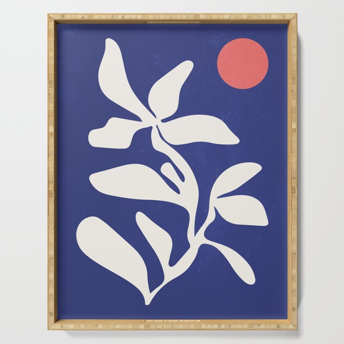 Indigo Sunrise Serving Tray Gallery Image 1