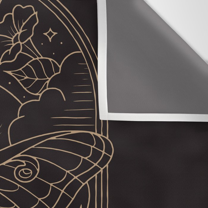 Moon Moth Wall Tapestry Gallery Image 3
