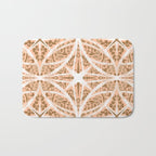 Tile wild leaves starry PF1 Bath Mat Gallery Image 1