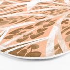 Tile wild leaves starry PF1 Bath Mat Gallery Image 3